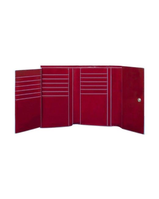 Wallets & Cardholders Piquadro de color Red
