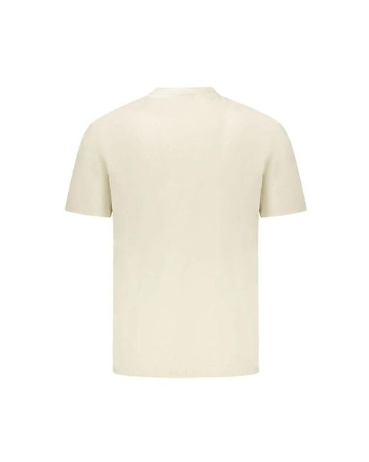 T-Shirts Napapijri de hombre de color Natural