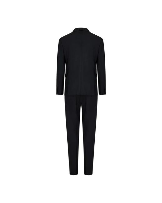 DSquared² Black Single Breasted Suits for men