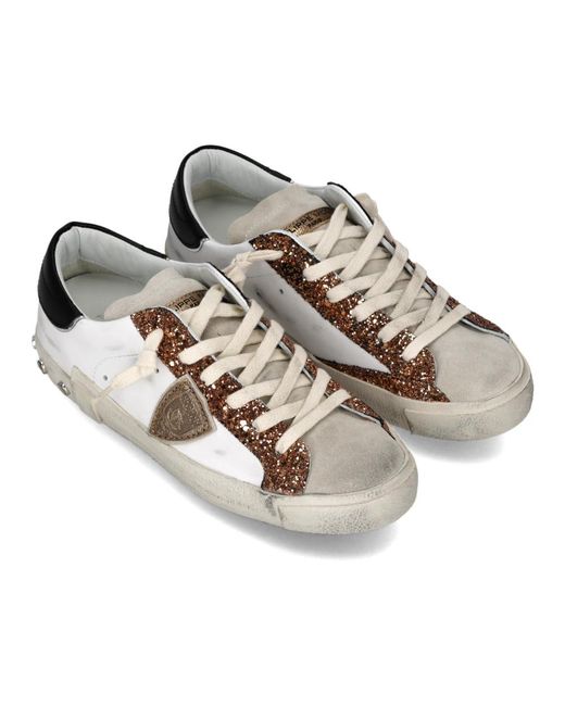 Philippe Model Brown Sneakers