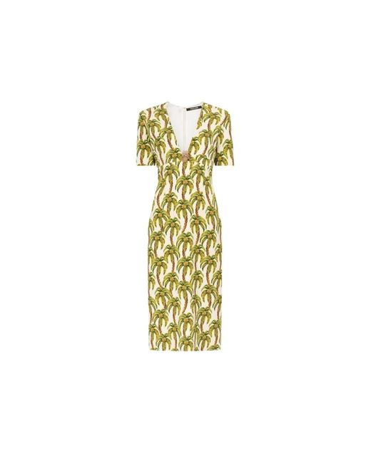 Midi Dresses di Roberto Cavalli in Metallic