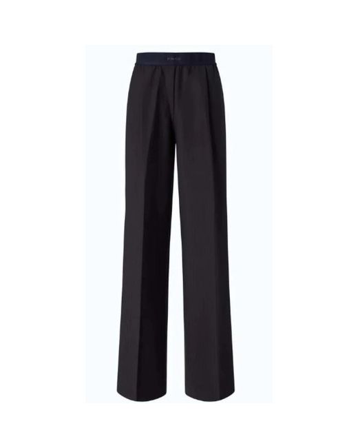 Pinko Blue Wide Trousers