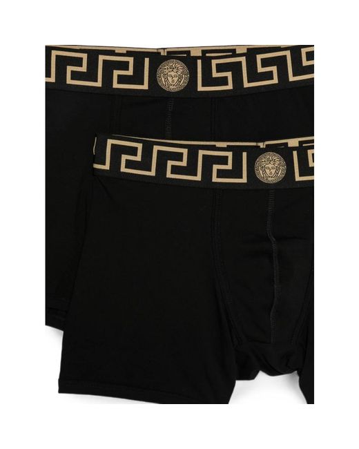 Versace Greca Border Briefs in het Black voor heren