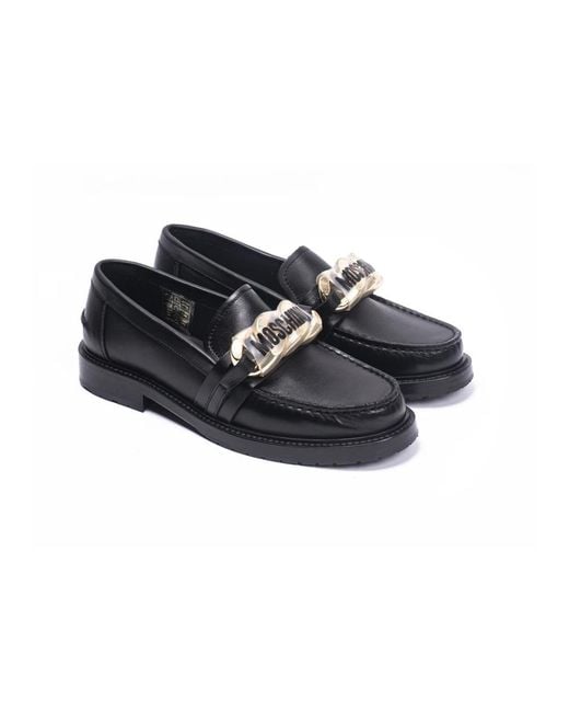 Moschino Blue Loafers