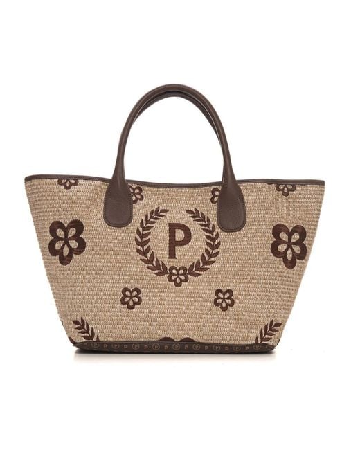 Bags > tote bags Pollini en coloris Brown