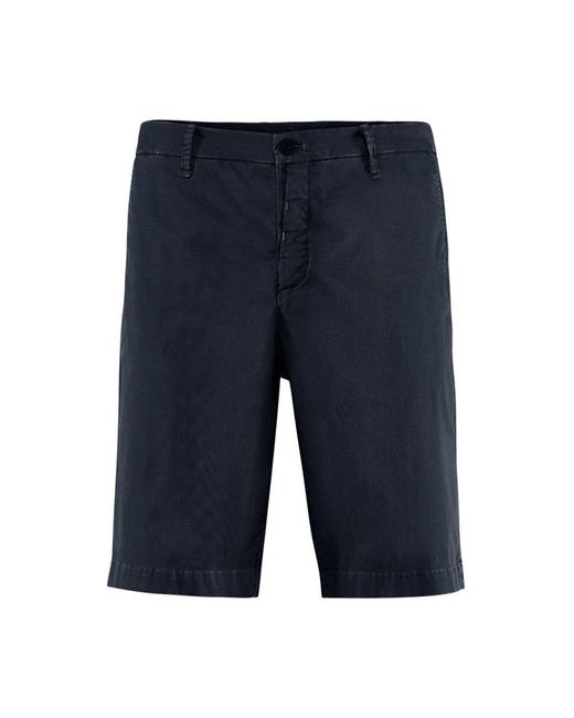 Bomboogie Blue Casual Shorts for men