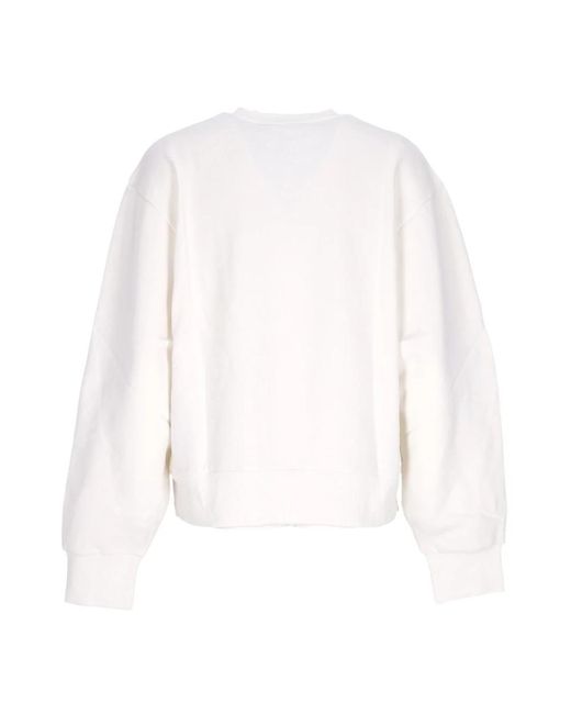 Carhartt White Akron Sweat Lightweight Crewneck Sweatshirt