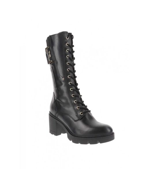 Nero Giardini Black Heeled Boots
