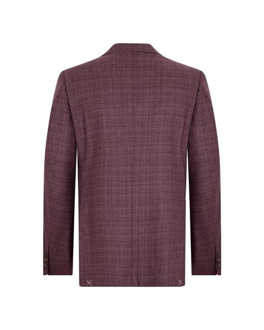 Canali Purple Blazers for men