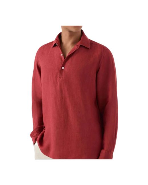 Mc2 Saint Barth Red Casual Shirts for men