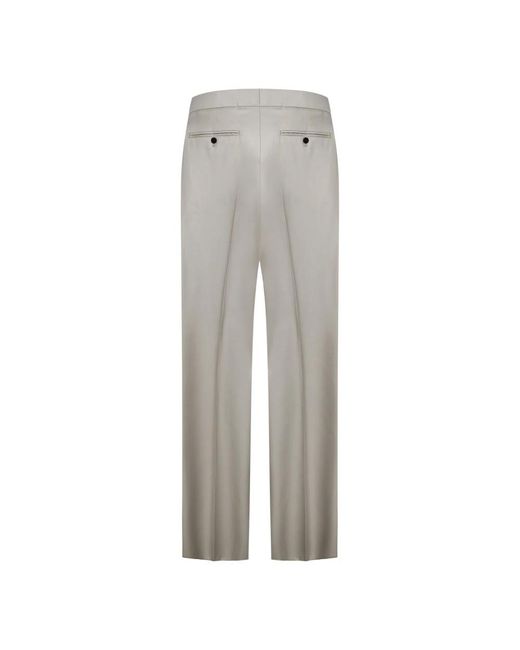 Franzese Collection Gray Wide Trousers for men