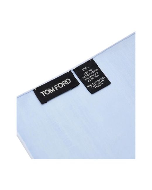 Scarves di Tom Ford in Blue da Uomo