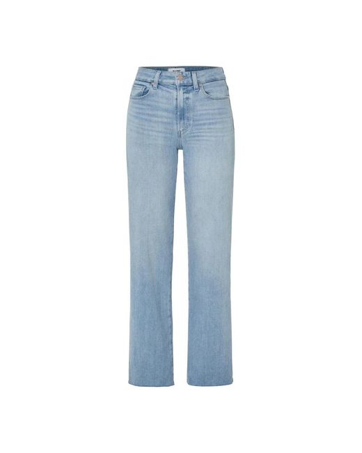 PAIGE Blue Blaue Waschjeans