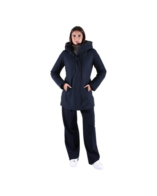 Woolrich Blue Parkas