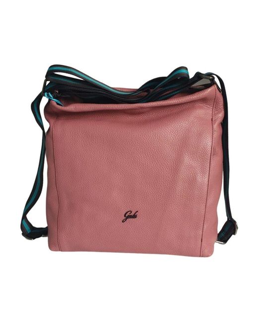 Gabs Red Schwarze Leder-Schultertasche Aissa