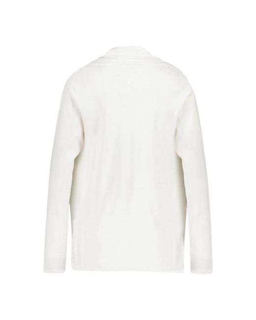 Allude White Cardigans