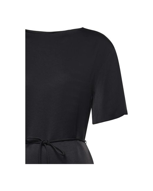 Midi Dresses Herno de color Black