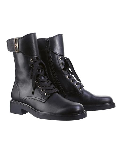 Högl Black Lace-Up Boots