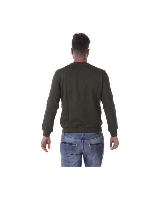 Armani Jeans Black Sweatshirts for men