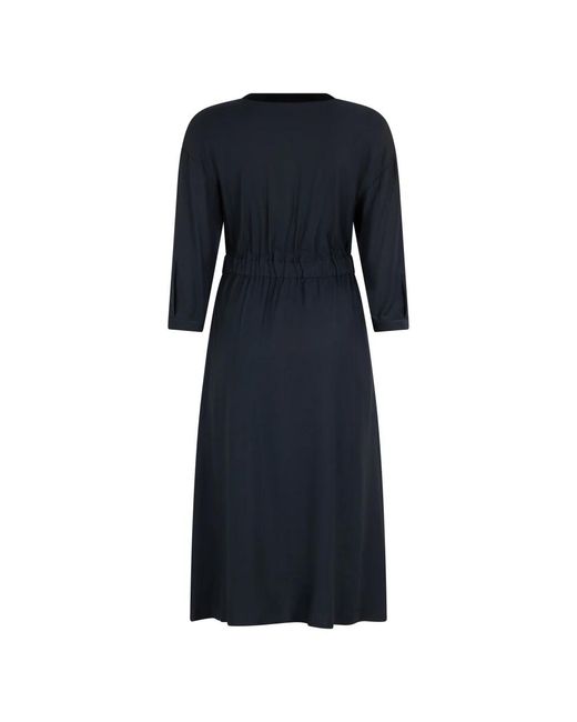 Peserico Blue Midi Dresses