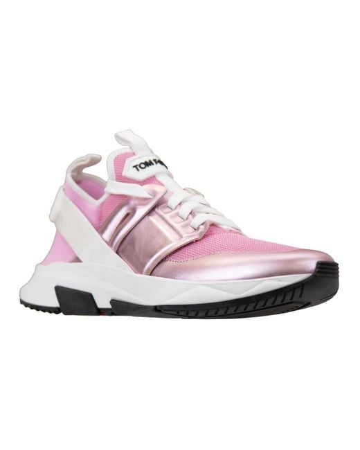 Tom Ford Pink Sneakers
