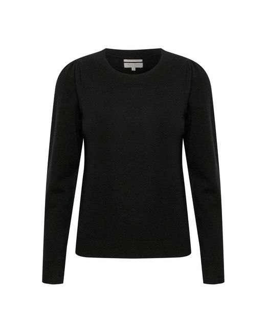 Part Two Black Kaschmir Schwarzer Strickpullover