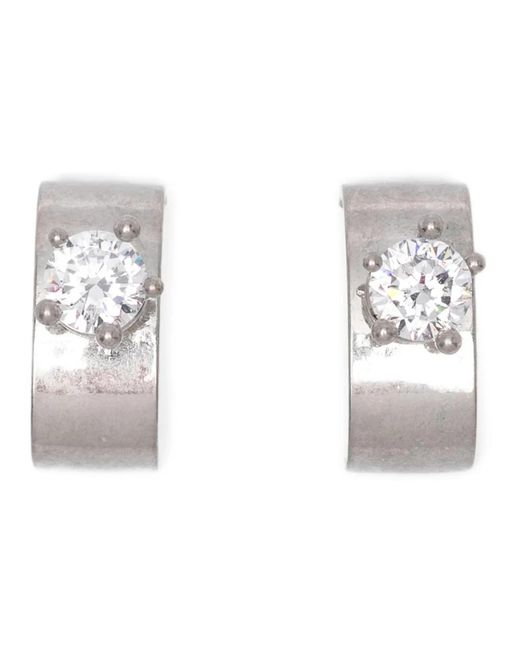 Earrings Panconesi de color Metallic