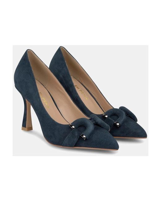 Pumps Alma En Pena. de color Blue
