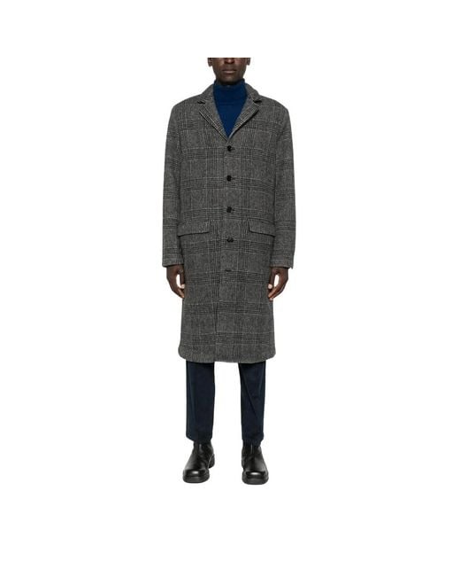 Samsøe & Samsøe Gray Single-Breasted Coats for men
