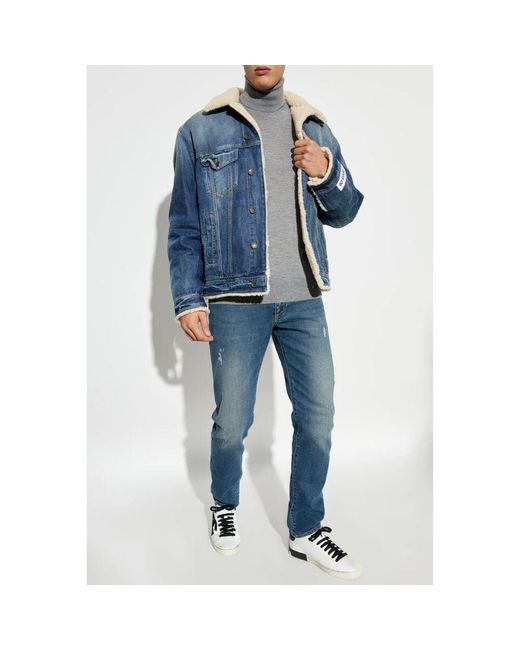 Cashmere Knitwear di Dolce & Gabbana in Gray da Uomo