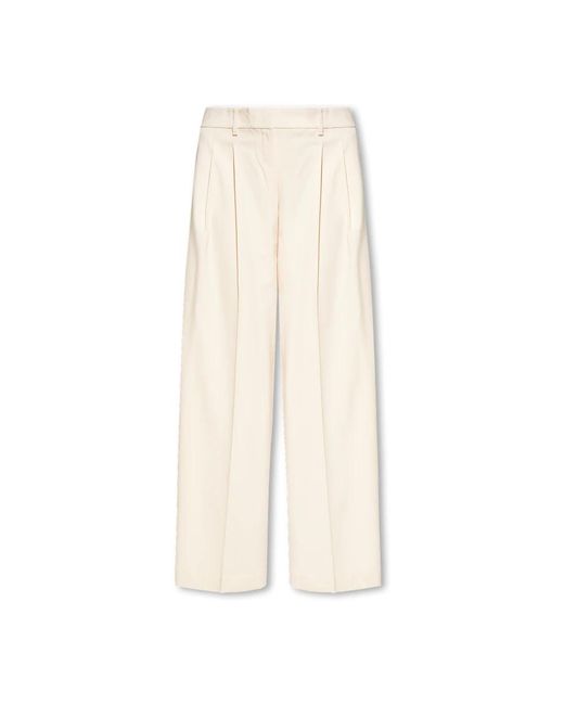 Theory Natural Wide Trousers