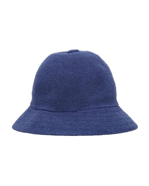 Kangol Accessoires ,Blauw ,Nylon Starry Bermuda Bucket Hat in het Blue