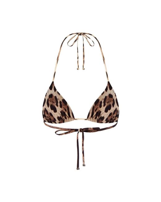 Dolce & Gabbana Badmode ,Sliding Triangle in het White