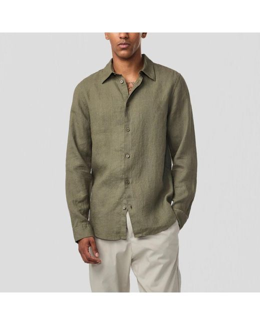 Casual Shirts di NN07 in Green da Uomo