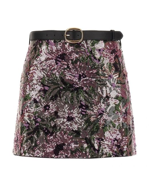 Self-Portrait Pink Short Skirts