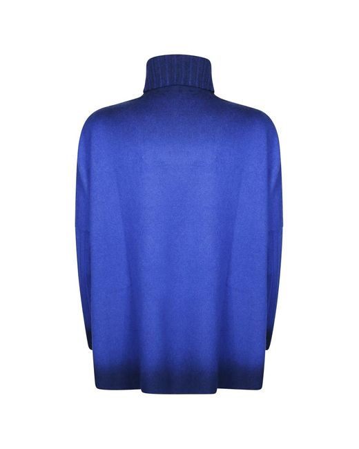 ABSOLUT CASHMERE Blue Turtlenecks