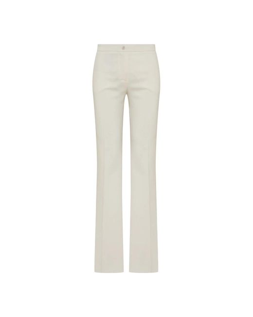 Etro Gray Wide Trousers