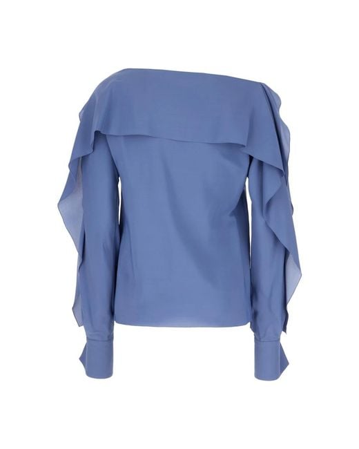 Lanvin Blue Blouses