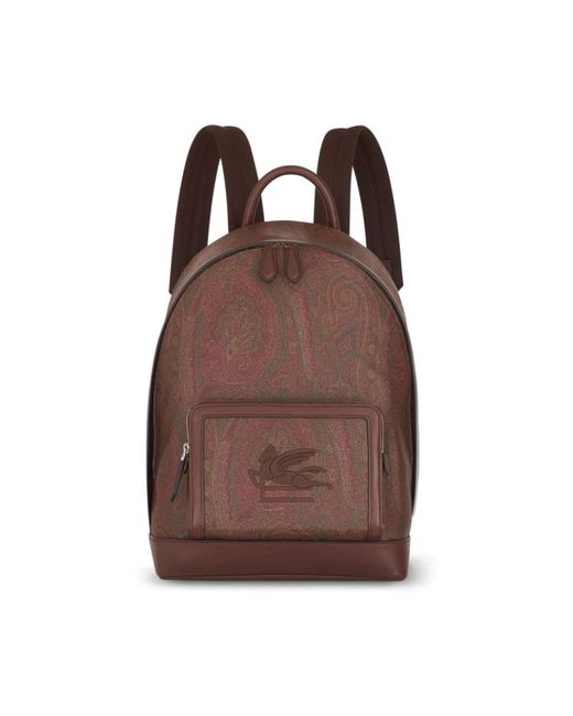 Etro Brown Backpacks for men