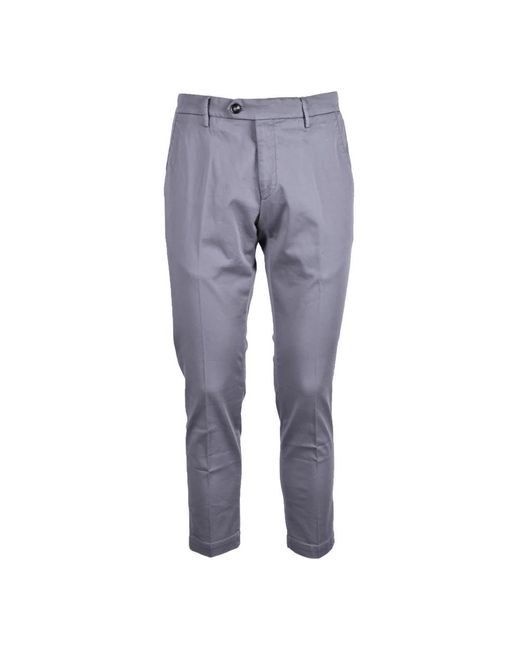 Michael Coal Baumwoll Elasthan Hose in Blue für Herren