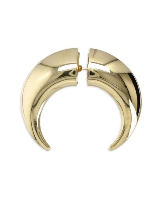 MARINE SERRE Metallic Earrings