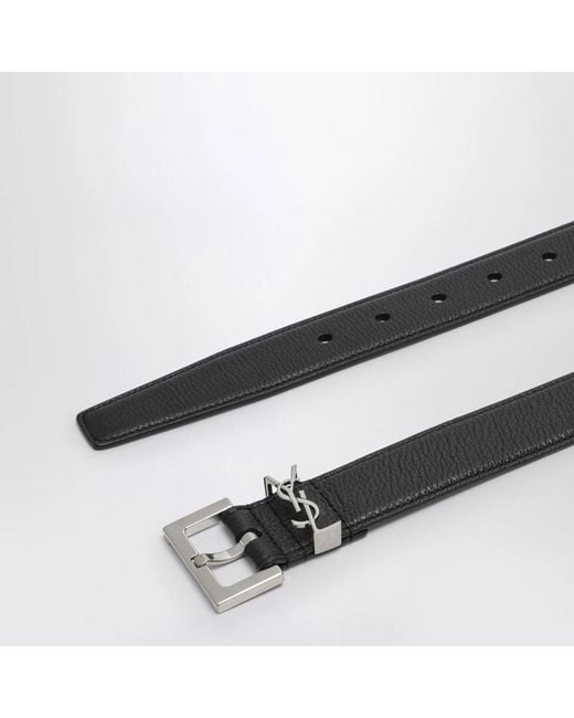 Saint Laurent Black Belts for men