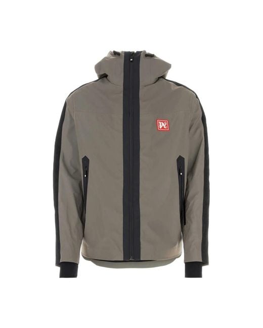 Palm Angels Gray Light Jackets for men