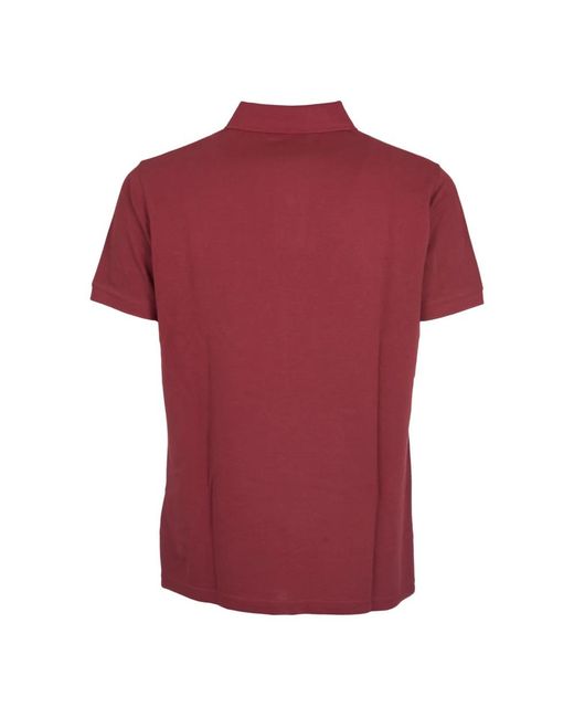 Barbour Tops ,Bruin ,Stijlvolle T-Shirts En Polos in het Red voor heren