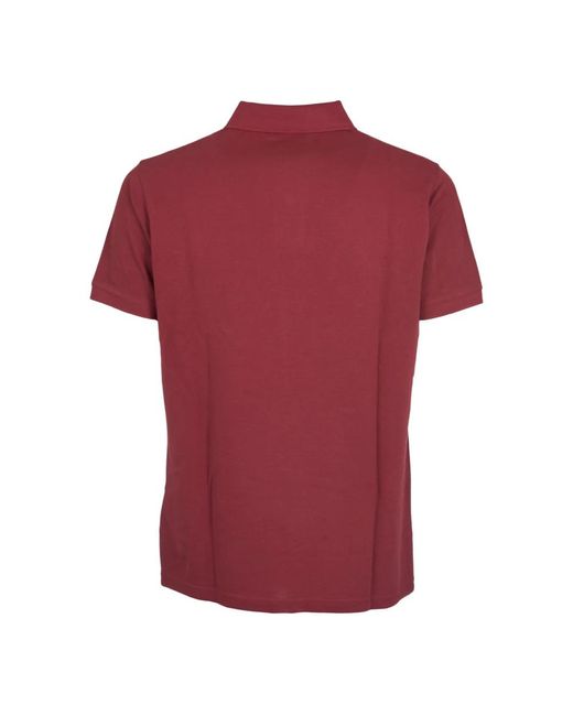 Barbour Red Polo Shirts for men