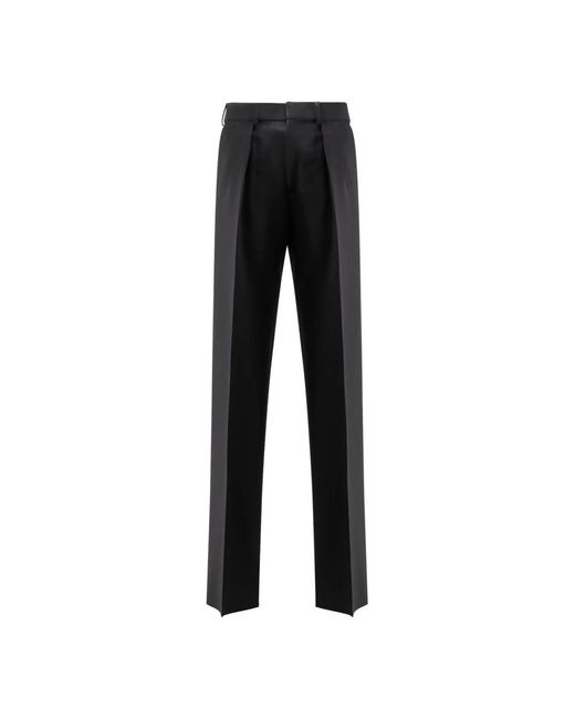 Straight Trousers di Tom Ford in Black da Uomo