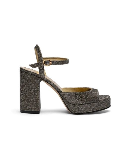 Stuart Weitzman Gray Platform Sandal