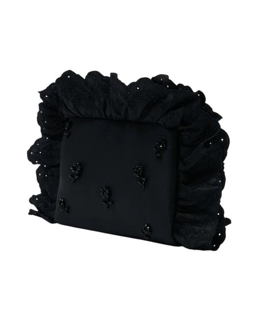 Clutches di Simone Rocha in Black