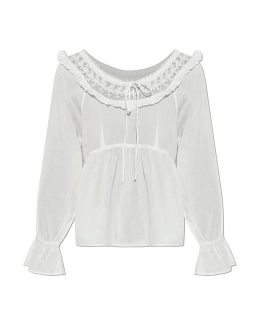 Blouses Posse en coloris White