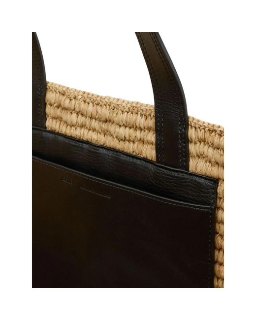 AMI Brown Tote Bags